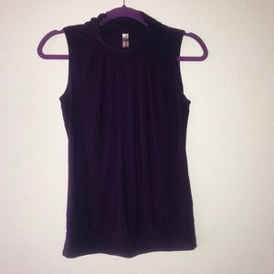 Loose Purple turtle neck